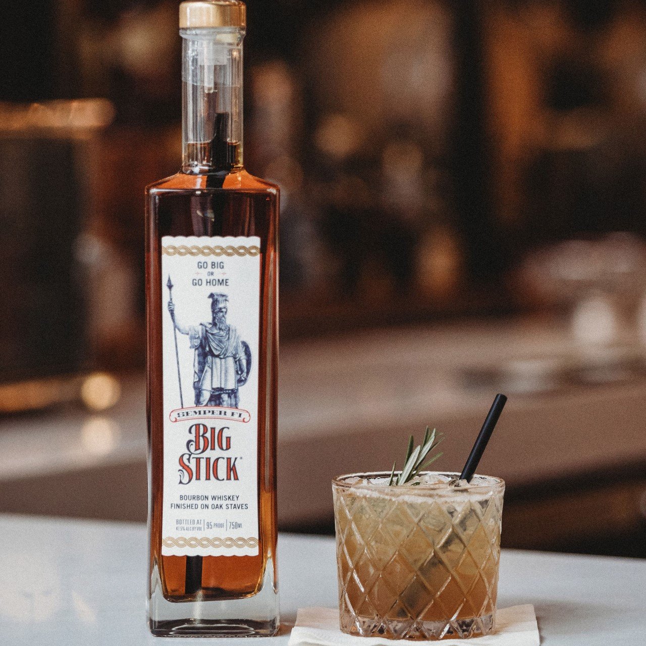 Big Stick Spirits makes and sells bourbon, and donates a portion of its profits to military charities.